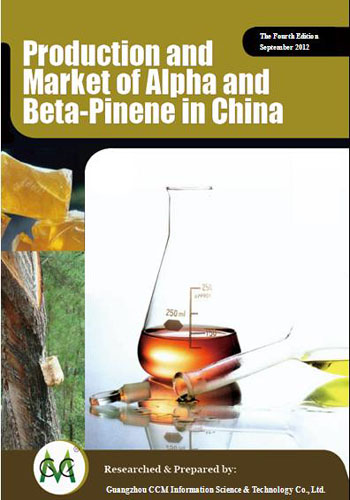 Production and Market of Alpha and Beta-Pinene in China